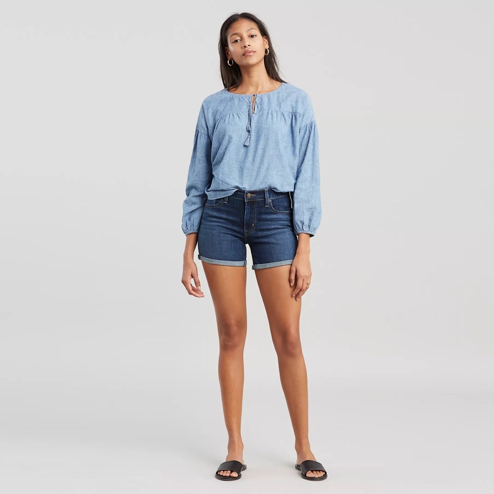 Levi's Dark Blue Women's Shorts